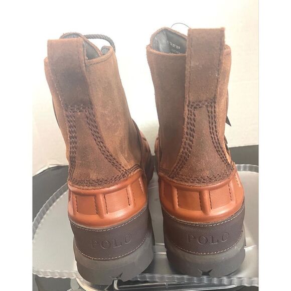 Polo by Ralph Lauren Brown Rain & Snow Boots Size 10.5 D NWT main image 9